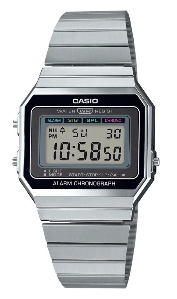 CASIO Collection A700WE-1AEF Digial Digi Herren Damen Unisex Uhr neu - Bild 1 von 1