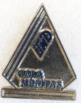 ITD Gala Meritas Pinback Button Metal Lapel 1978 Vintage