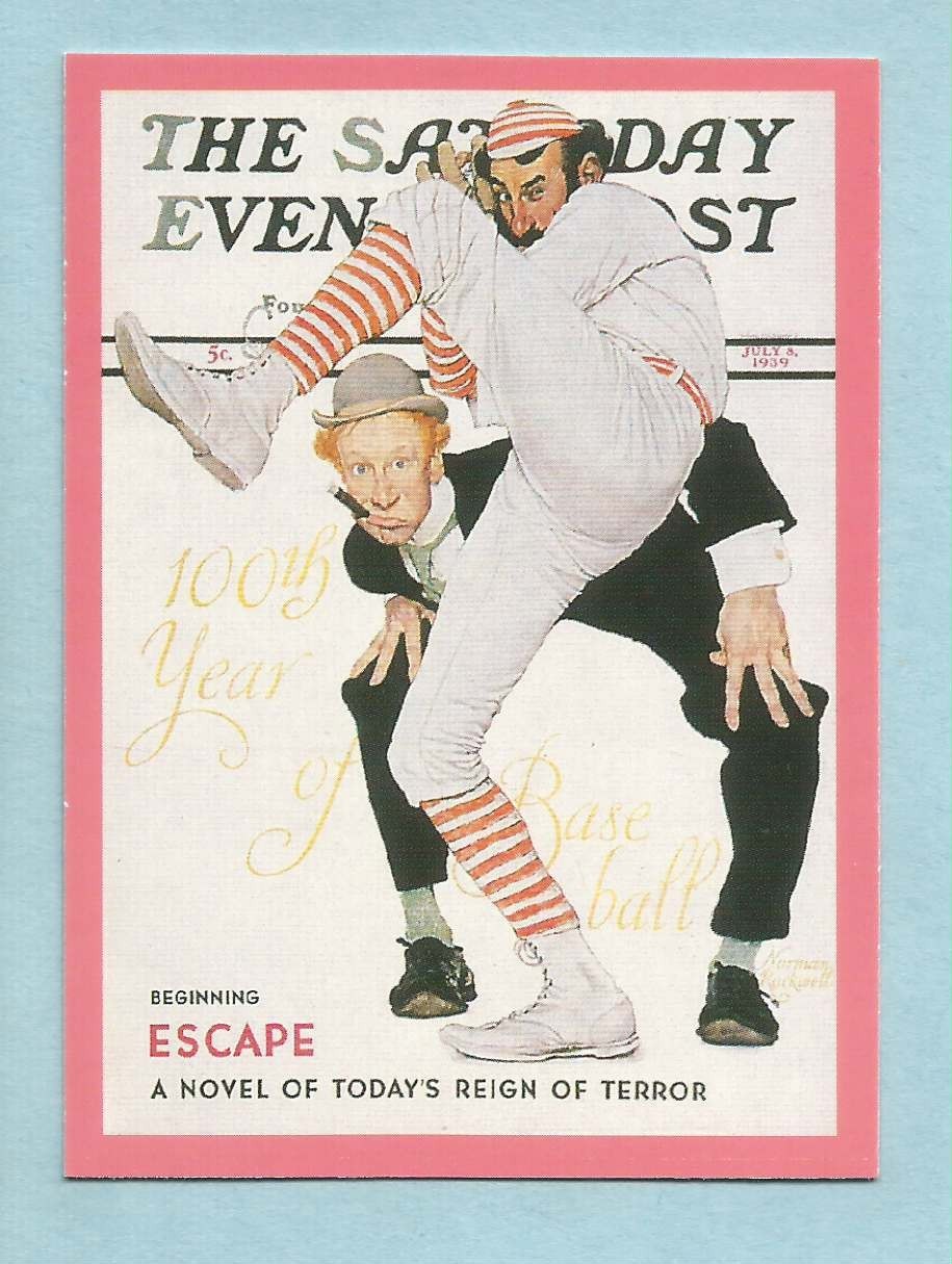 1993 Comic Images Norman Rockwell Saturday Evening Post 100 Years Baseball #31