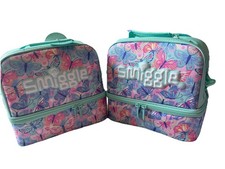 Brand New Smiggle Surreal Hardtop Lunchbox, a pink, insulated container Bag! NWT