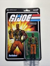 GI Joe Roadblock ReAction Figure. Super 7  2021. New.