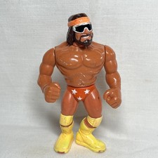 WWF Hasbro Macho Man Randy Savage Action Figure 1990 Series 1 WWE Wrestling