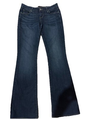 PAIGE Hidden Hills Canyon Bootcut Jeans Women's Sz 26 dark blue
