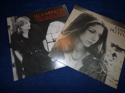 LP   ,  AMIGA ,  Ulla Meinecke , Erika Pluhar ,2 Schallplatten ,  Musik  MIX
