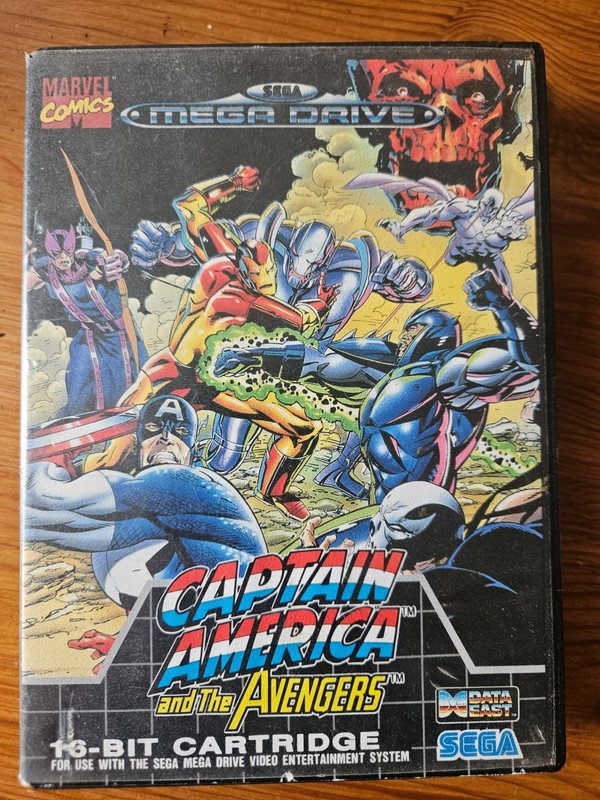 Captain America and the Avengers Sega Mega Drive - UK PAL
