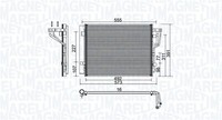 Magneti Marelli Kondensator Klimaanlage 350203976000 FüR Hyundai I30 FD Elantra