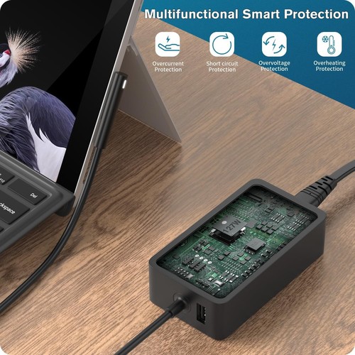 Surface Book 3 Charger, 127W 102W Microsoft Surface Charger for Surface Book 3 2 - 第 6/6 張圖片