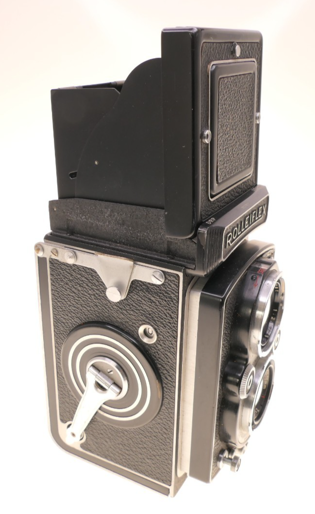 Rollie Rollieflex TLR camera w/Zeiss Tessar T* 75mm f/3.5 & Case S