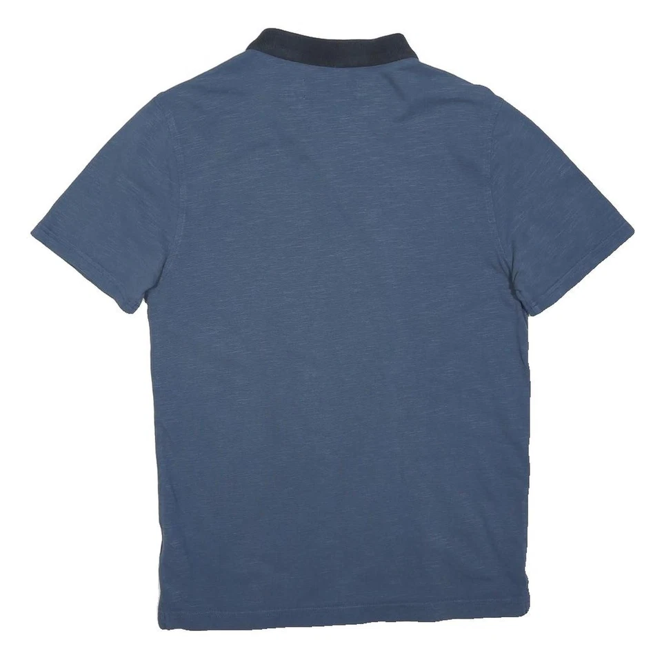 ORIGINAL PENGUIN Polo Uni Bleu Marine Manches Courtes M Coton Mixte - Photo 3/4