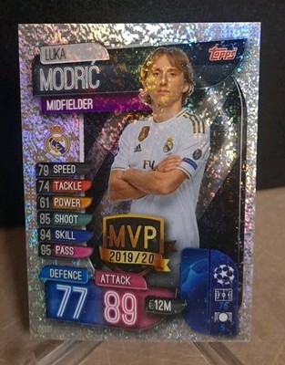 2019-20 Topps Match Attax UCL Club MVPs #C-REA - Luka Modric -Real Madrid 