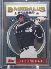 Luis Robert Rookie Card 2020 Topps Finest Flashbacks Baseball #59 RC