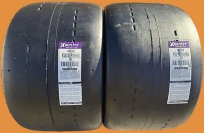 Set of TWO BRAND NEW 335/30ZR18 95W Hoosier A7 Racing Tires Slicks P335/30ZR18