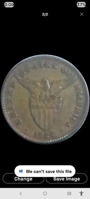 1927-M Philippines 1 Centavo Bronze Coin KM#163 U.S. Period (1898-1946)