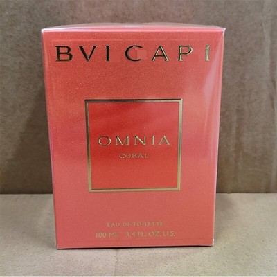 Damen 100 ml Eau De Toilette Omnia Coral Spray Neu in der box