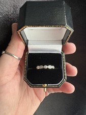 Platinum Diamond Half Eternity Ring