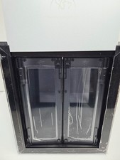 Medium Aluminum Dog Door for Exterior Wall Double Magnetic Flap 45lb