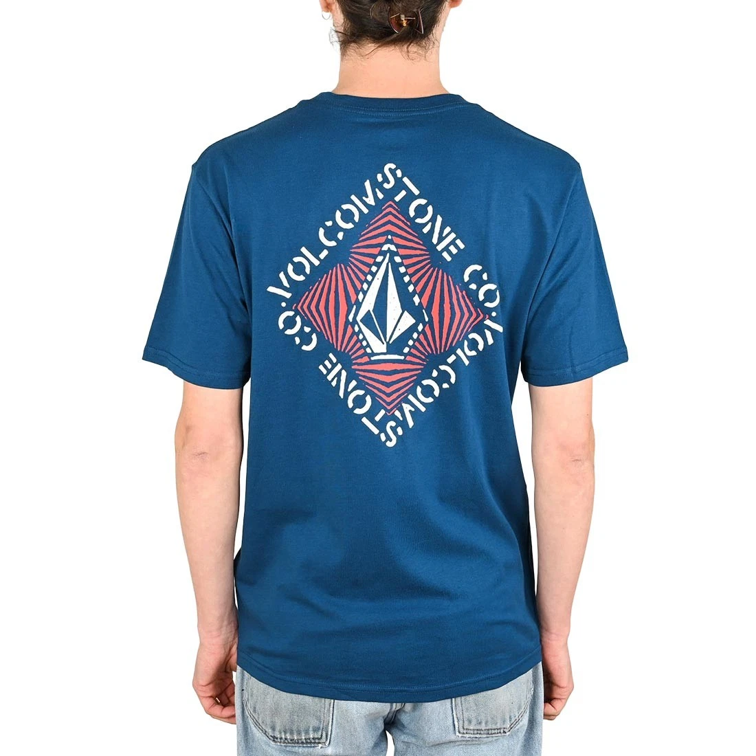 Troc Echange T-Shirt Volcom Bleu Foncé sur