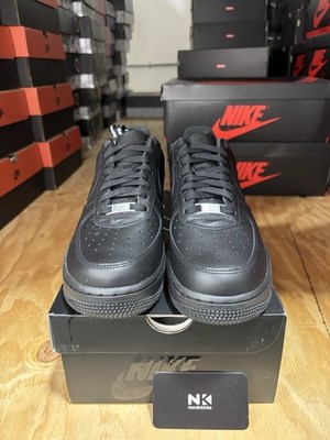 Size 13 - Nike Air Force 1 Low x Supreme Box Logo - Black for sale