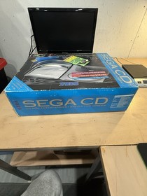 Sega CD MK-4101 Video Game System Console No Sewer Shark Original Box Ships free