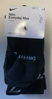 NEW 3 PAIR  NIKE MENS EVERYDAY MAX CUSHION DRI FIT CREW SOCKS MEDIUM BLACK