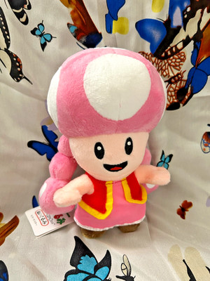 Super Mario Bros 6'' Toadette Koopa Plush Toy Doll Toy Stuffed Animal