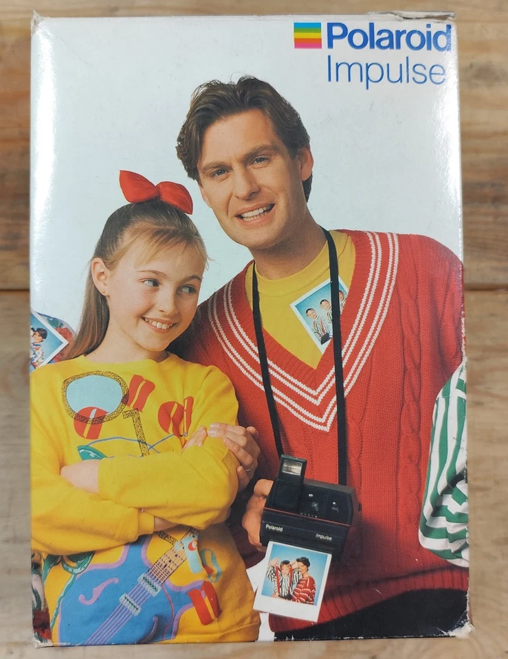 📸 Polaroid Impulse 600 🎞️ Fotocamera Istantanea Vintage  - Immagine 2 di 4
