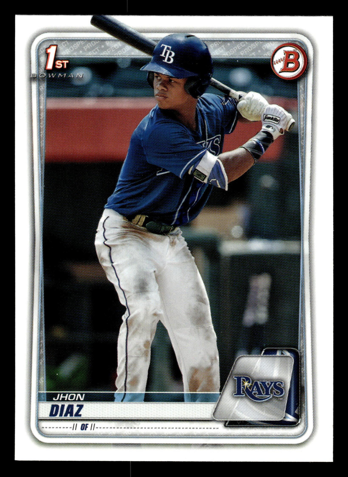 2020 Bowman 1st Edition #BFE-30 Jhon Diaz RC Rookie Card TCCCX