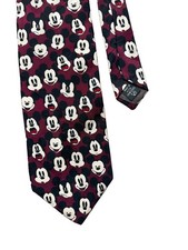 Mickey Mouse Emotions Disney Men’s Neck Tie 100% Silk Made In USA