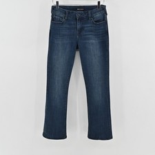 True Religion Becca Mid Rise Bootcut Jeans Womens Size 27 Dark Wash Cotton Denim
