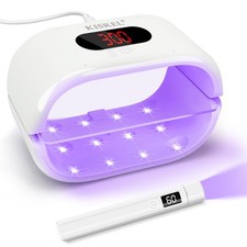 UV Light for Resin, Large Double-Sided Light with UV Flashlight, 2-in-1 Detac...