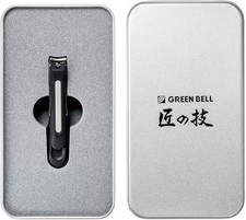 Green Bell Takumi No Waza G-3130 Aluminum Nail Clipper Black S size Japan
