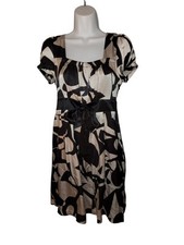 VTG Y2K Babydoll 100% Silk Top INC International Concepts NWT Women's Size 6 