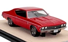 wonderful resin-modelcar 1/43 CHEVROLET CHEVELLE SS 396 1969 - red - lim.ed.149