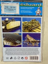 Eduard 1/1/32 F4F-3 Wildcat Gun Bay Photo Etch for Trumpeter Kit