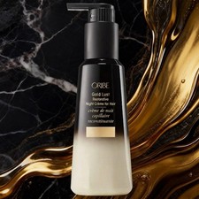 NIB 100 Oribe Gold Lust Repair and Restore Night Hair Cream Size: 5 oz/150 mL