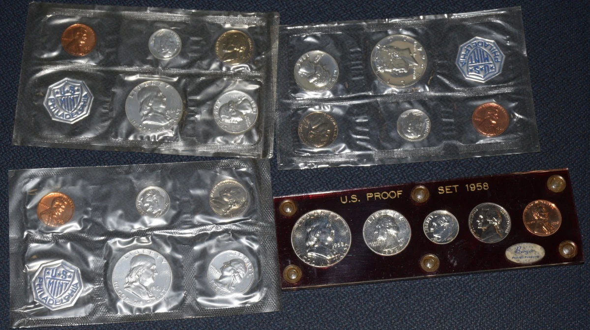 1958 US Coin Proof Sets for sale | eBay