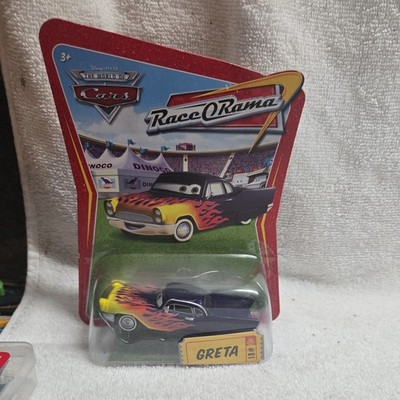 Disney Pixar Cars Greta Race O Rama Series  New NIB