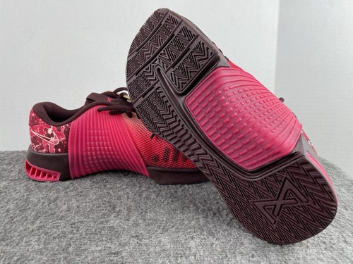 Nike Metcon 9 AMP Gym Training Shoes Burgundy Crush DZ2539-600 Women's 8.5 NWT - Picture 6 of 7