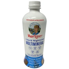 Sealed Mary Ruth’s Liquid Nighttime Multimineral, Coconut Dream , 30oz Exp:2026