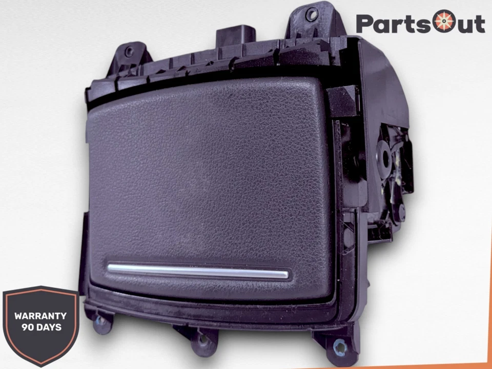 Bandeja de almacenamiento portavasos doble consola central Audi A7 A6 Quattro 12-18 OEM Foto 3 de 4