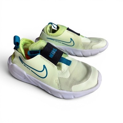 Nike Flex Runner 2 Sneakers   Barely Bolt / Bright Spruce   Kids Size 11C