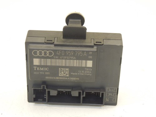 Audi A6 4F C6 NS Left Rear Door Control Unit ECU 4F0910795A 4F0959795A