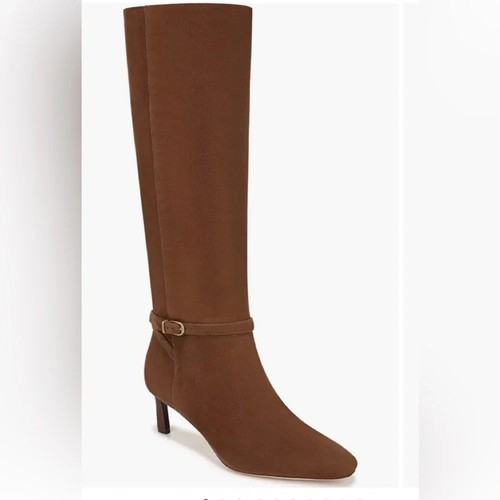 Veronica Beard Kailine Knee High Boots Contemporary Brown Suede Womens 9 New