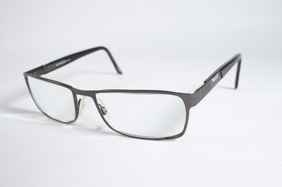 Davidoff Brille Mod 93040 Herren Schwarz Vollrand Metall Eyewear Brille Brillengestell