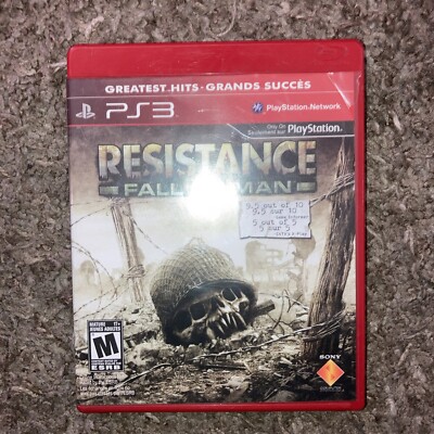 Resistance Fall Of Man PlayStation 3 Greatest Hits Edition