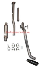 13 - 15 Toyota Tacoma CatBack Single Exhaust Side Exit - w/ MagnaFlow 4" Round