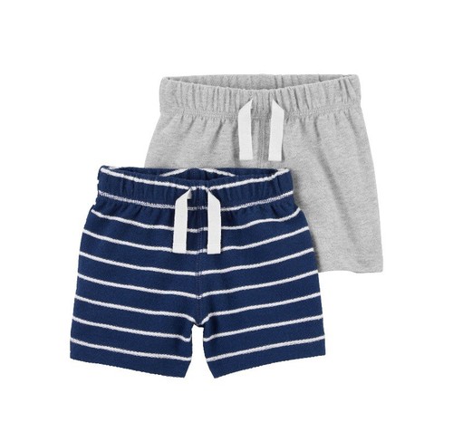 Carter's Child of Mine Baby Boy Shorts, 2-Pack