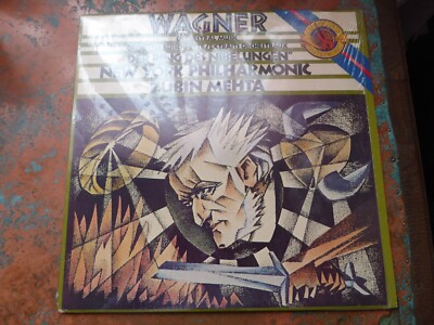 Wagner Orchestral Music Der Ring Des Nibelungen Vinyl Record Zubin Mehta CBS