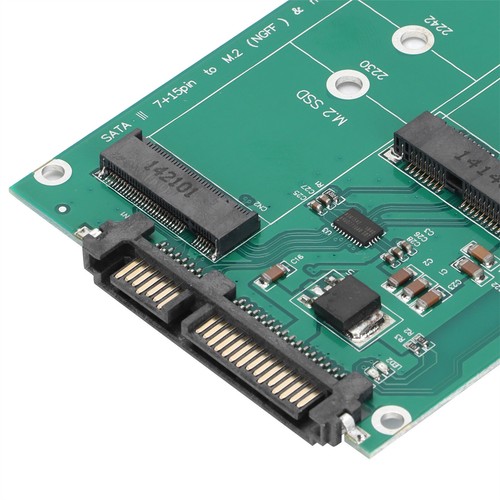 M.2 NGFF to SATA Adapter For NGFF this adapter card only suitable Convenient - Afbeelding 6 van 10
