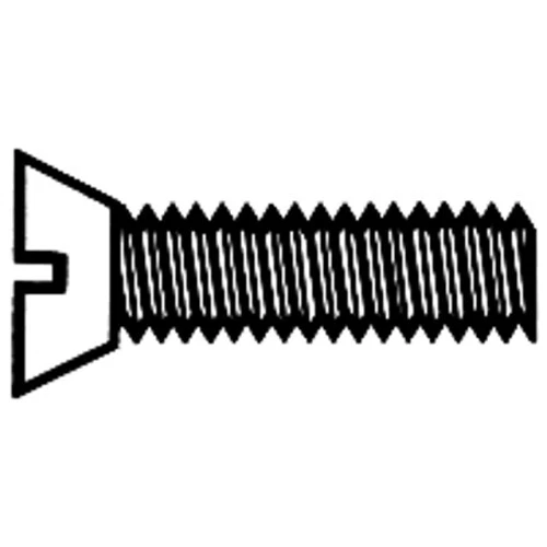 Walthers 16 pk #0-80 Brass Flat Head Machine Screws 1/4 x .060 IN WAL947-1053 - Image 2 of 3